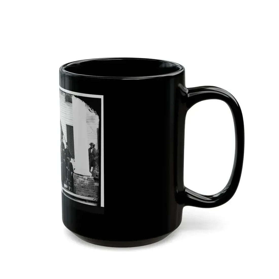 Brandy Station, Virginia. Gen. David B. Birney And Staff (U.S. Civil War) Black Coffee Mug - Go Mug Yourself