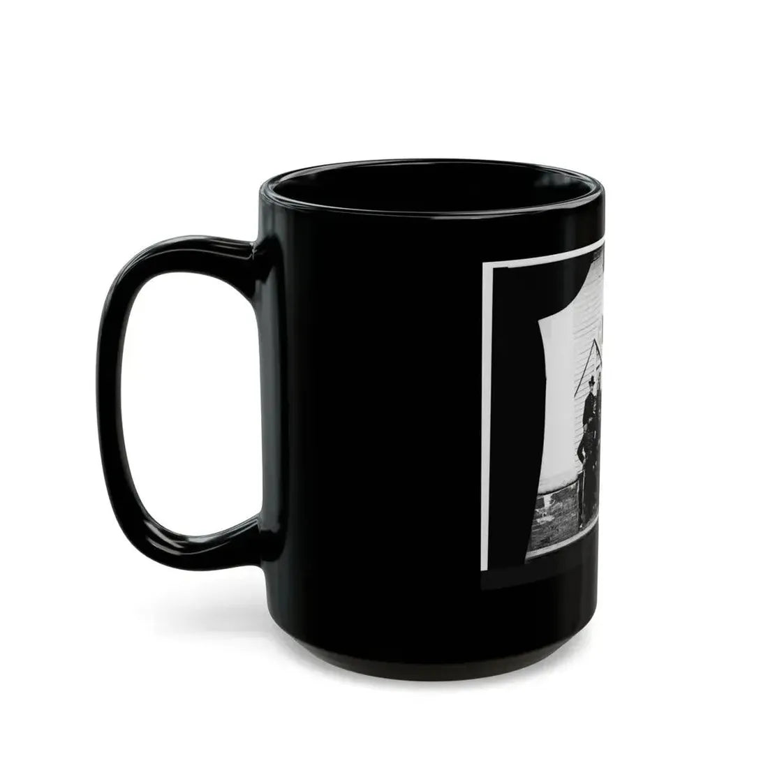 Brandy Station, Virginia. Gen. David B. Birney And Staff (U.S. Civil War) Black Coffee Mug - Go Mug Yourself