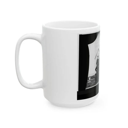 Brandy Station, Virginia. Gen. David B. Birney And Staff (U.S. Civil War) White Coffee Mug - Go Mug Yourself