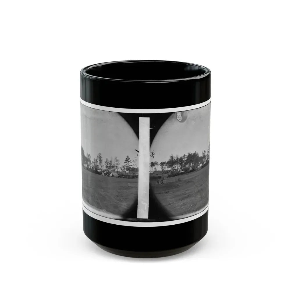 Brandy Station, Virginia. Gen. Marsena R. Patrick's Quarters Army Of The Potomac (U.S. Civil War) Black Coffee Mug 15oz - Go Mug Yourself