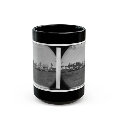 Brandy Station, Virginia. Gen. Marsena R. Patrick's Quarters Army Of The Potomac (U.S. Civil War) Black Coffee Mug 15oz - Go Mug Yourself