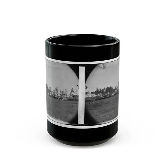 Brandy Station, Virginia. Gen. Marsena R. Patrick's Quarters Army Of The Potomac (U.S. Civil War) Black Coffee Mug 15oz - Go Mug Yourself