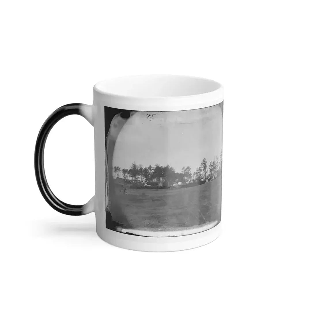 Brandy Station, Virginia. Gen. Marsena R. Patrick's Quarters Army of the Potomac (U.S. Civil War) Color Changing Coffee Mug 11oz - Go Mug Yourself