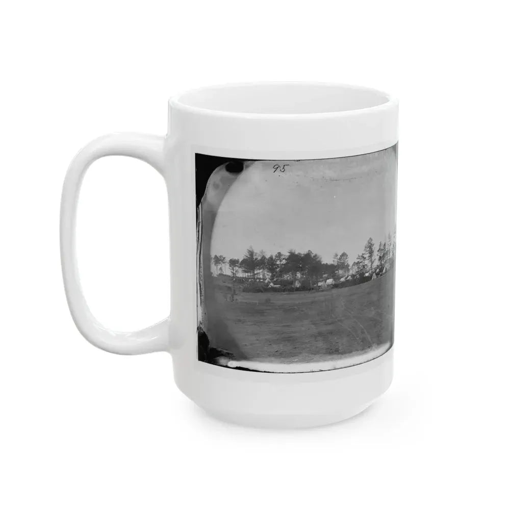 Brandy Station, Virginia. Gen. Marsena R. Patrick's Quarters Army Of The Potomac (U.S. Civil War) White Coffee Mug - Go Mug Yourself
