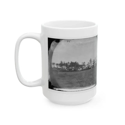 Brandy Station, Virginia. Gen. Marsena R. Patrick's Quarters Army Of The Potomac (U.S. Civil War) White Coffee Mug - Go Mug Yourself