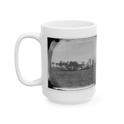 Brandy Station, Virginia. Gen. Marsena R. Patrick's Quarters Army Of The Potomac (U.S. Civil War) White Coffee Mug - Go Mug Yourself