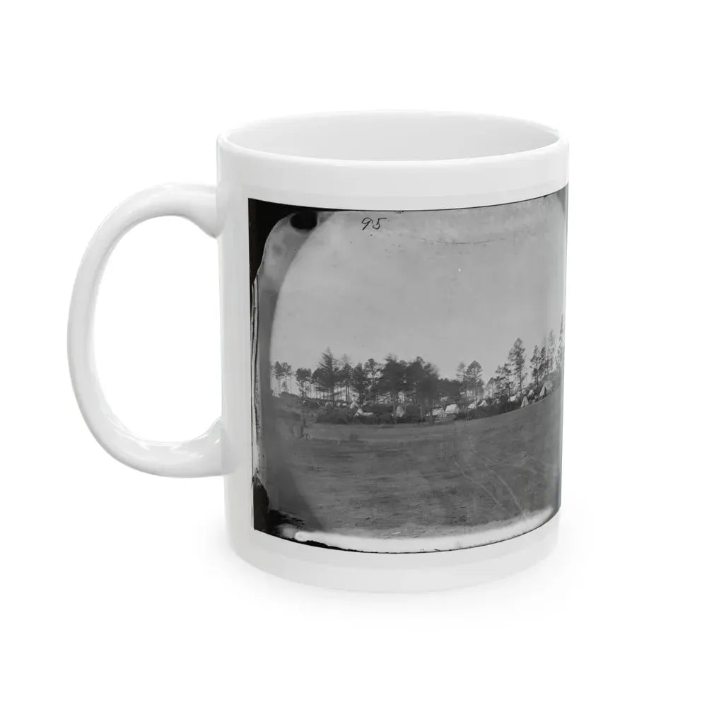 Brandy Station, Virginia. Gen. Marsena R. Patrick's Quarters Army Of The Potomac (U.S. Civil War) White Coffee Mug - Go Mug Yourself