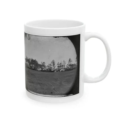 Brandy Station, Virginia. Gen. Marsena R. Patrick's Quarters Army Of The Potomac (U.S. Civil War) White Coffee Mug - Go Mug Yourself
