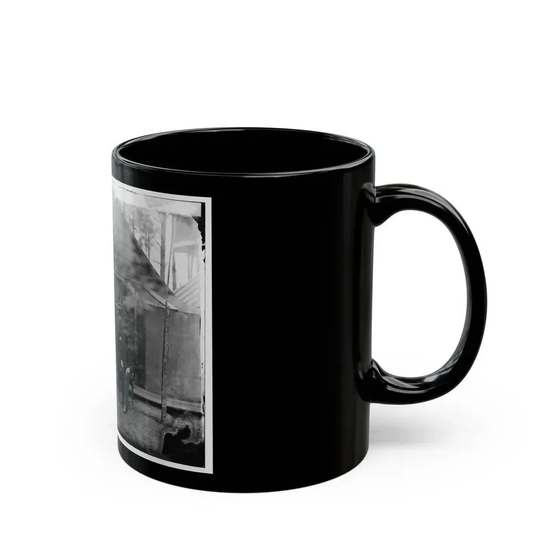 Brandy Station, Virginia. Gen. Rufus Ingalls And Group (U.S. Civil War) Black Coffee Mug - Go Mug Yourself