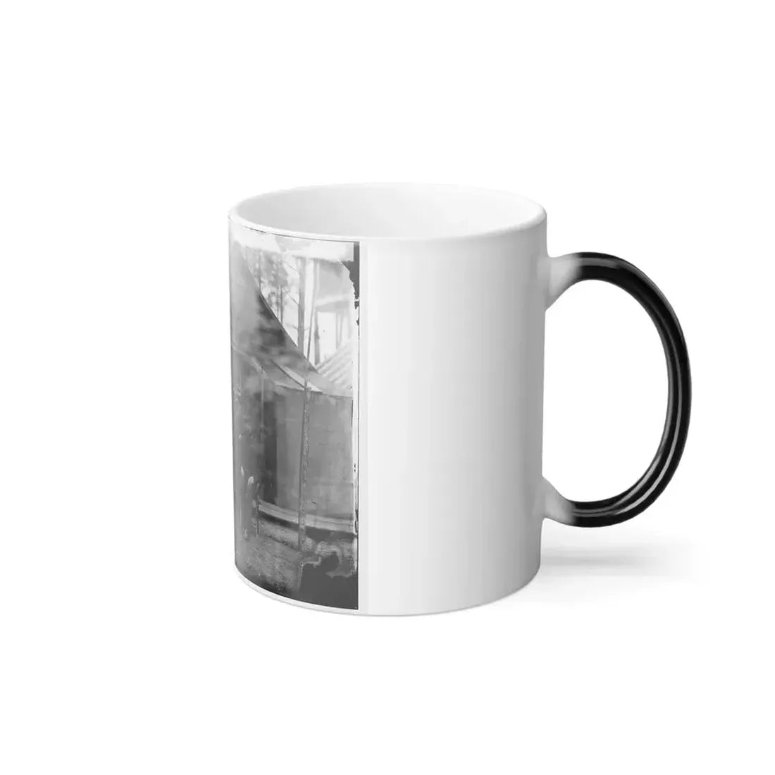 Brandy Station, Virginia. Gen. Rufus Ingalls and Group (U.S. Civil War) Color Changing Coffee Mug 11oz - Go Mug Yourself