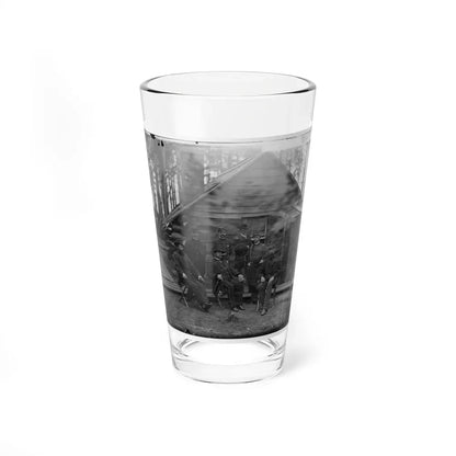 Brandy Station, Virginia. Gen. Rufus Ingalls And Group (U.S. Civil War) Pint Glass 16oz 16oz - Go Mug Yourself
