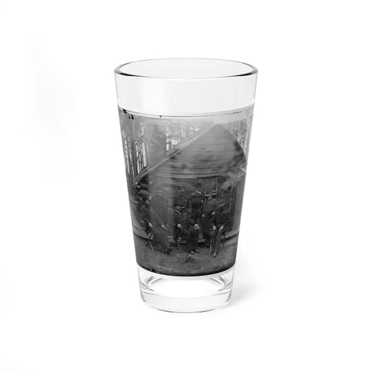 Brandy Station, Virginia. Gen. Rufus Ingalls And Group (U.S. Civil War) Pint Glass 16oz 16oz - Go Mug Yourself