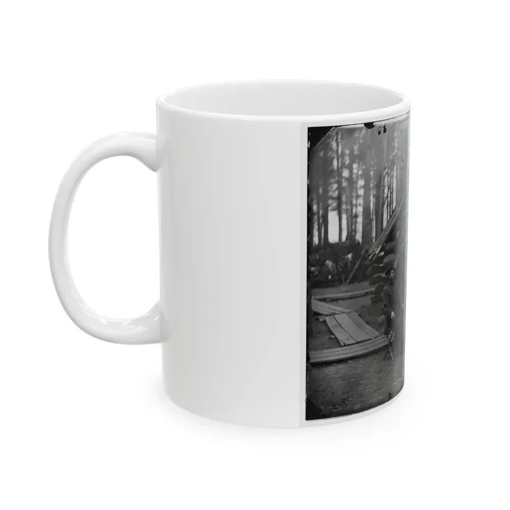 Brandy Station, Virginia. Gen. Rufus Ingalls And Group (U.S. Civil War) White Coffee Mug - Go Mug Yourself