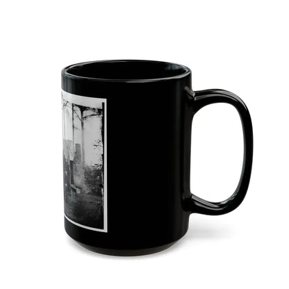 Brandy Station, Virginia. Group Of Officers, Headquarters, Army Of The Potomac (U.S. Civil War) Black Coffee Mug - Go Mug Yourself