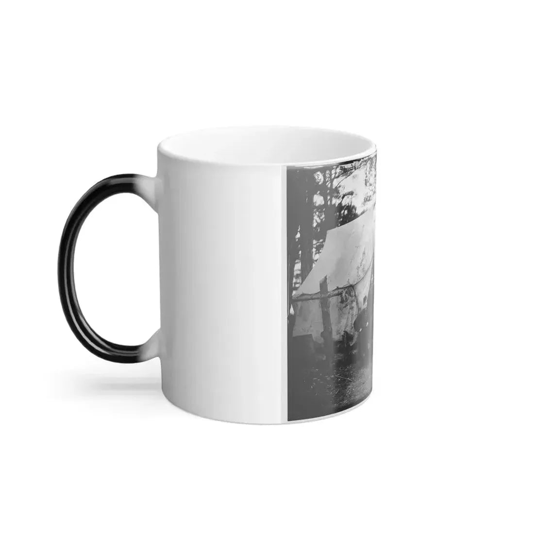 Brandy Station, Virginia. Group of Officers, Headquarters, Army of the Potomac (U.S. Civil War) Color Changing Coffee Mug 11oz - Go Mug Yourself