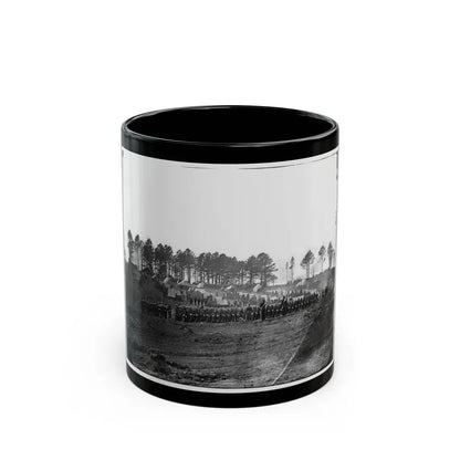 Brandy Station, Virginia. Guard Mount Of 114th Pennsylvania Infantry (1st Division, 3d Corps) (U.S. Civil War) Black Coffee Mug 11oz - Go Mug Yourself