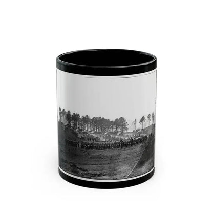 Brandy Station, Virginia. Guard Mount Of 114th Pennsylvania Infantry (1st Division, 3d Corps) (U.S. Civil War) Black Coffee Mug 11oz - Go Mug Yourself