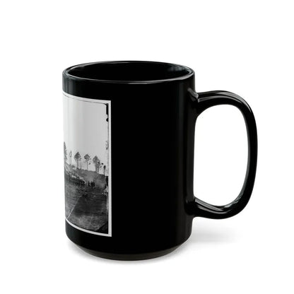 Brandy Station, Virginia. Guard Mount Of 114th Pennsylvania Infantry (1st Division, 3d Corps) (U.S. Civil War) Black Coffee Mug - Go Mug Yourself