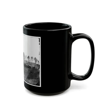 Brandy Station, Virginia. Guard Mount Of 114th Pennsylvania Infantry (1st Division, 3d Corps) (U.S. Civil War) Black Coffee Mug - Go Mug Yourself