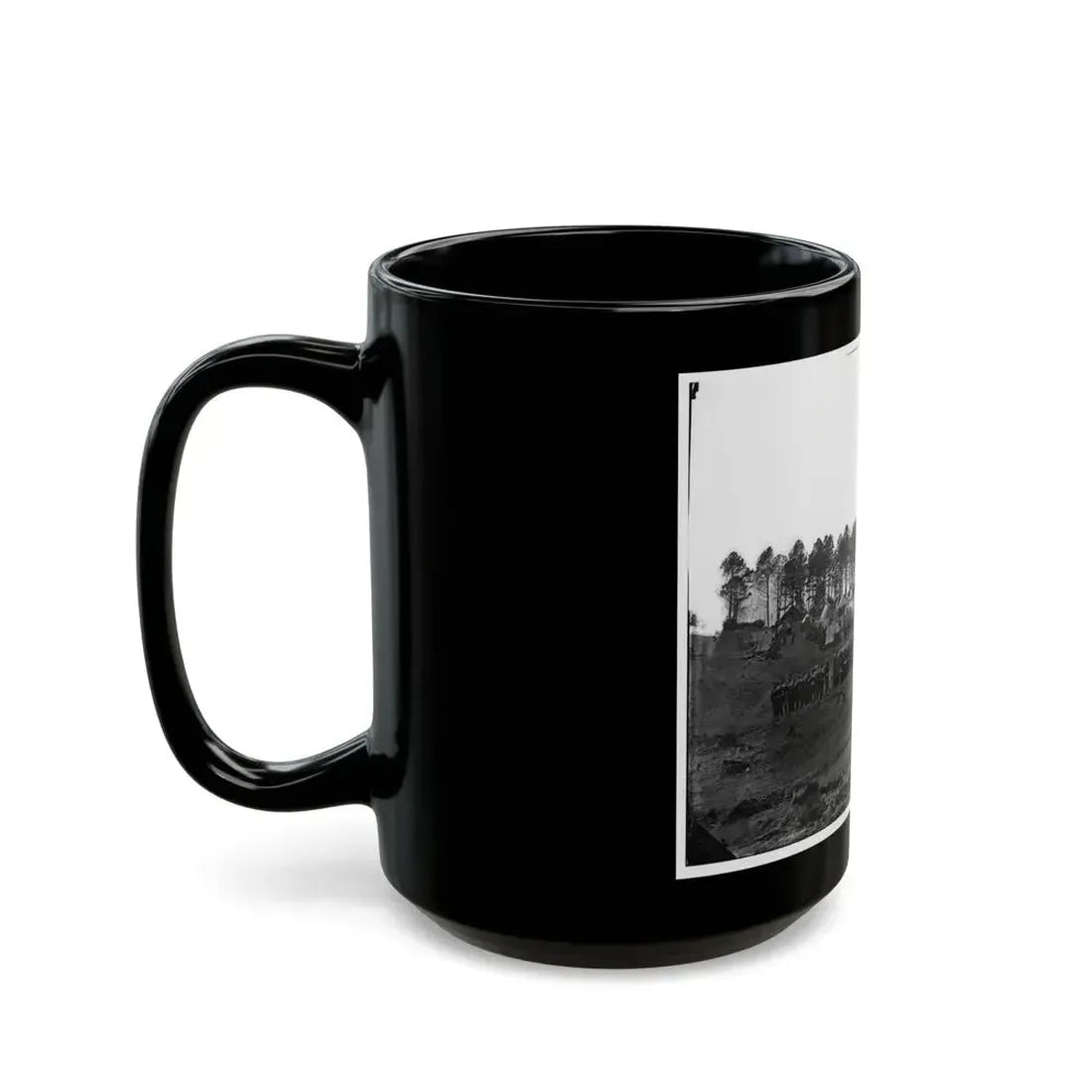 Brandy Station, Virginia. Guard Mount Of 114th Pennsylvania Infantry (1st Division, 3d Corps) (U.S. Civil War) Black Coffee Mug - Go Mug Yourself