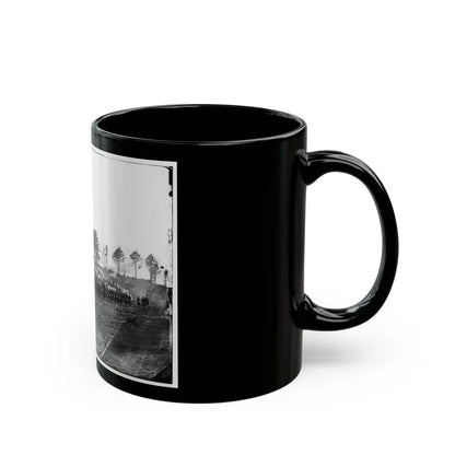 Brandy Station, Virginia. Guard Mount Of 114th Pennsylvania Infantry (1st Division, 3d Corps) (U.S. Civil War) Black Coffee Mug - Go Mug Yourself