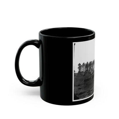 Brandy Station, Virginia. Guard Mount Of 114th Pennsylvania Infantry (1st Division, 3d Corps) (U.S. Civil War) Black Coffee Mug - Go Mug Yourself
