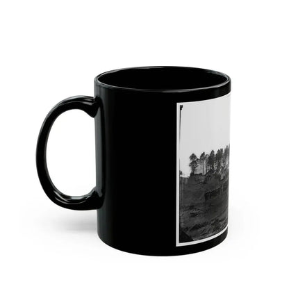 Brandy Station, Virginia. Guard Mount Of 114th Pennsylvania Infantry (1st Division, 3d Corps) (U.S. Civil War) Black Coffee Mug - Go Mug Yourself