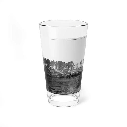 Brandy Station, Virginia. Guard Mount Of 114th Pennsylvania Infantry (1st Division, 3d Corps) (U.S. Civil War) Pint Glass 16oz 16oz - Go Mug Yourself