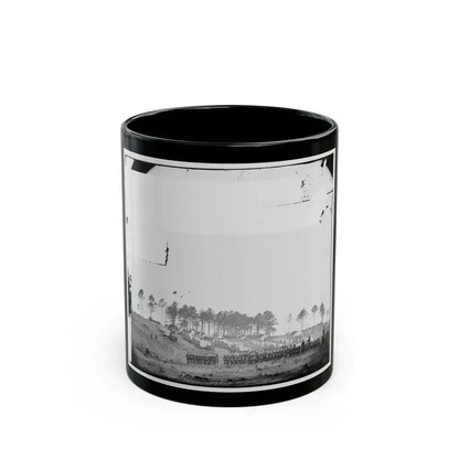 Brandy Station, Virginia. Guard Mount Of 114th Pennsylvania Infantry. 1st Division, 3rd Corps (U.S. Civil War) Black Coffee Mug 11oz - Go Mug Yourself