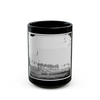 Brandy Station, Virginia. Guard Mount Of 114th Pennsylvania Infantry. 1st Division, 3rd Corps (U.S. Civil War) Black Coffee Mug 15oz - Go Mug Yourself