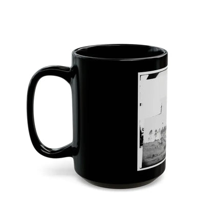 Brandy Station, Virginia. Guard Mount Of 114th Pennsylvania Infantry. 1st Division, 3rd Corps (U.S. Civil War) Black Coffee Mug - Go Mug Yourself