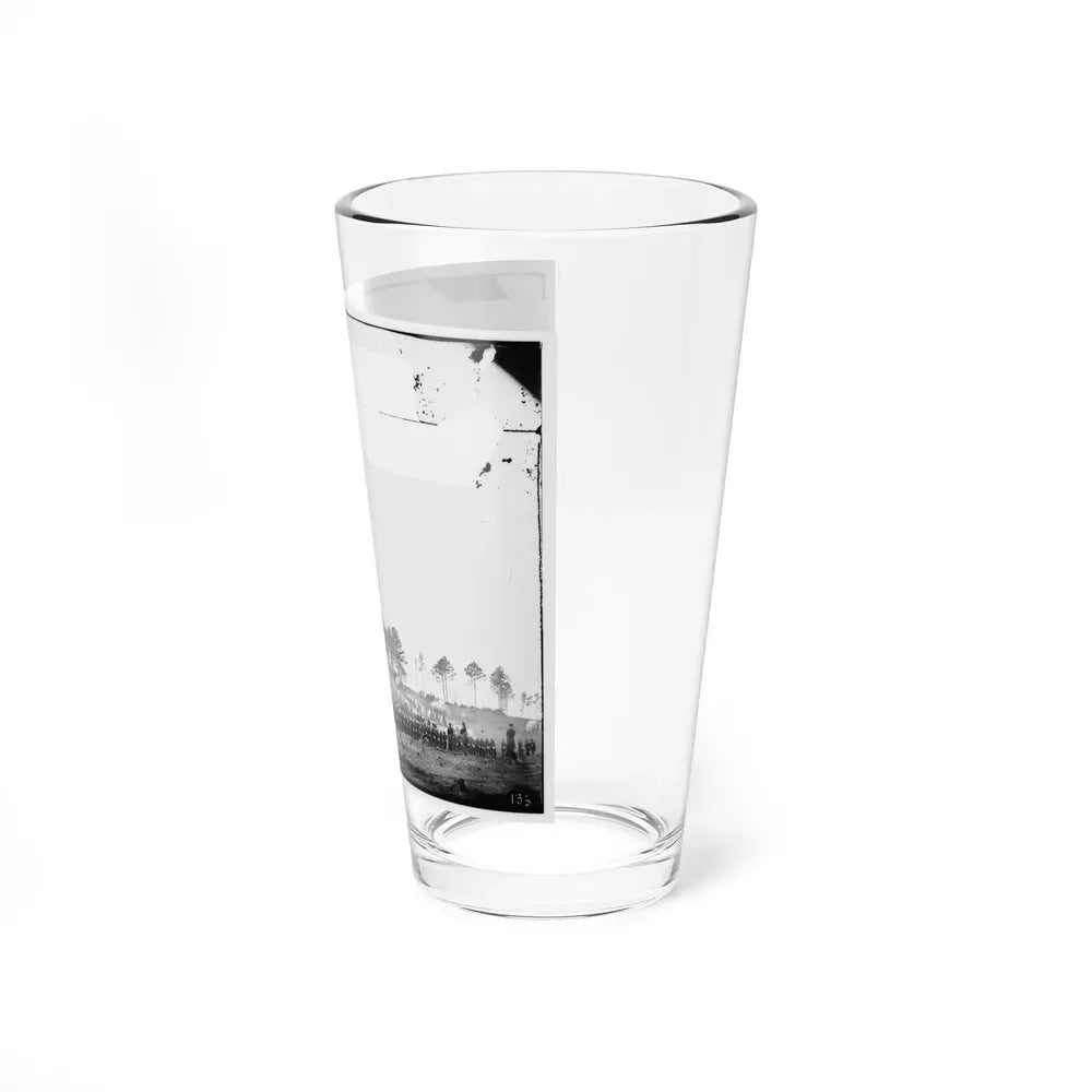 Brandy Station, Virginia. Guard Mount Of 114th Pennsylvania Infantry. 1st Division, 3rd Corps (U.S. Civil War) Pint Glass 16oz - Go Mug Yourself