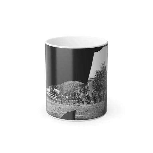 Brandy Station, Virginia. Headquarters, 1St Bridgade Horse Artillery (U.S. Civil War) Color Changing Coffee Mug 11oz Default Title 11oz - Go Mug Yourself