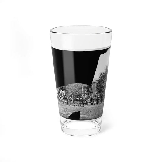 Brandy Station, Virginia. Headquarters, 1st Bridgade Horse Artillery (U.S. Civil War) Pint Glass 16oz 16oz - Go Mug Yourself