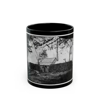 Brandy Station, Virginia. Headquarters, 5th Army Corps (U.S. Civil War) Black Coffee Mug 11oz - Go Mug Yourself