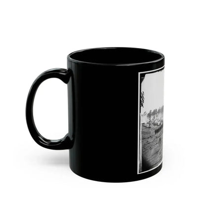 Brandy Station, Virginia. Headquarters, Army Of The Potomac. Company Of Zouaves In Foreground (U.S. Civil War) Black Coffee Mug - Go Mug Yourself