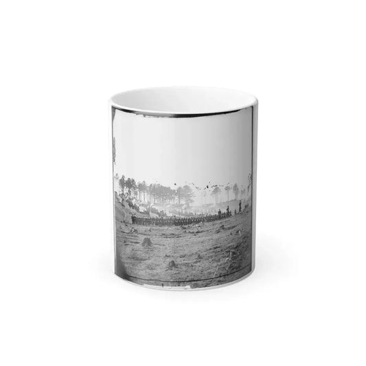 Brandy Station, Virginia. Headquarters, Army of the Potomac. Company of Zouaves in Foreground (U.S. Civil War) Color Changing Coffee Mug 11oz Default Title 11oz - Go Mug Yourself