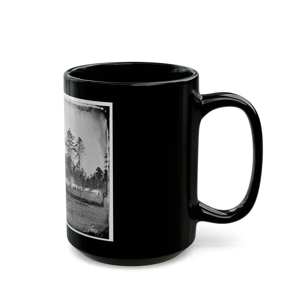 Brandy Station, Virginia. Headquarters, Army Of The Potomac. Eastern Half Of The Camp (U.S. Civil War) Black Coffee Mug - Go Mug Yourself