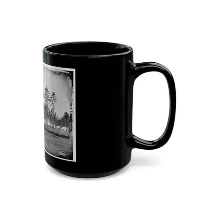 Brandy Station, Virginia. Headquarters, Army Of The Potomac. Eastern Half Of The Camp (U.S. Civil War) Black Coffee Mug - Go Mug Yourself