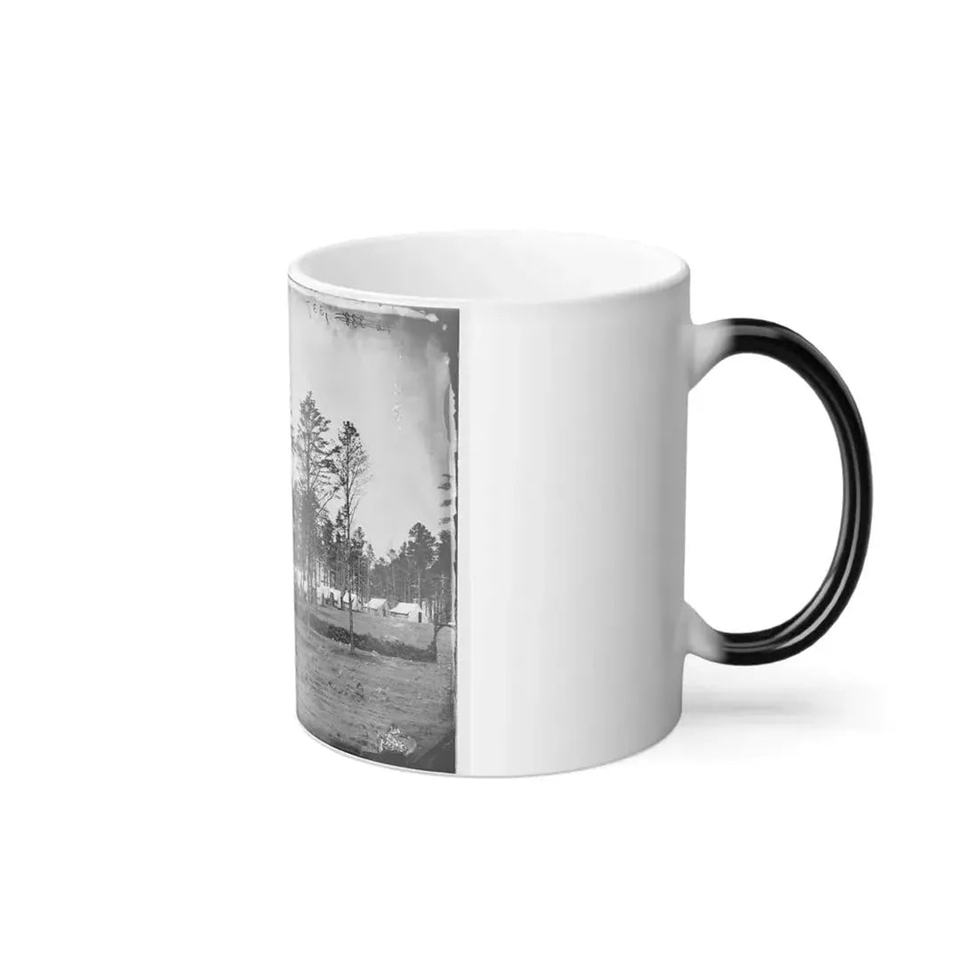 Brandy Station, Virginia. Headquarters, Army of the Potomac. Eastern Half of the Camp (U.S. Civil War) Color Changing Coffee Mug 11oz - Go Mug Yourself