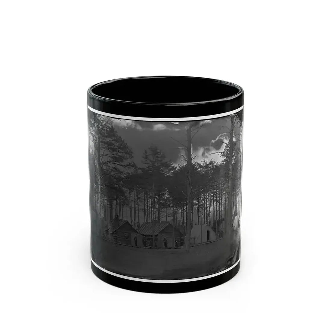 Brandy Station, Virginia. Headquarters Army Of The Potomac (Gen. Rufus Ingalls Quarters) (U.S. Civil War) Black Coffee Mug 11oz - Go Mug Yourself