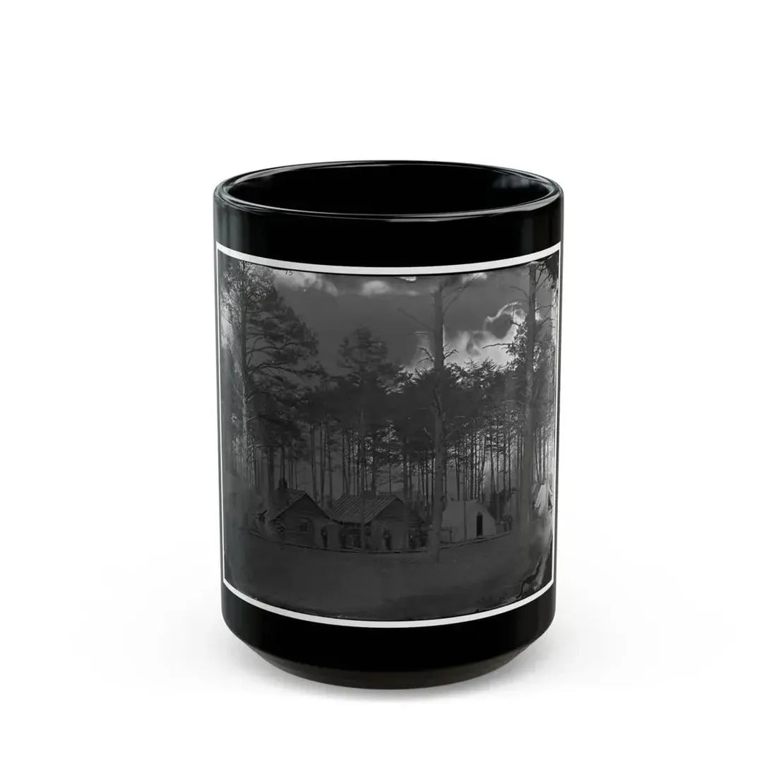 Brandy Station, Virginia. Headquarters Army Of The Potomac (Gen. Rufus Ingalls Quarters) (U.S. Civil War) Black Coffee Mug 15oz - Go Mug Yourself