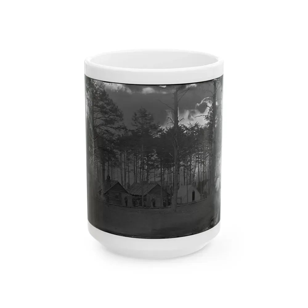 Brandy Station, Virginia. Headquarters Army Of The Potomac (Gen. Rufus Ingalls Quarters) (U.S. Civil War) White Coffee Mug 15oz - Go Mug Yourself