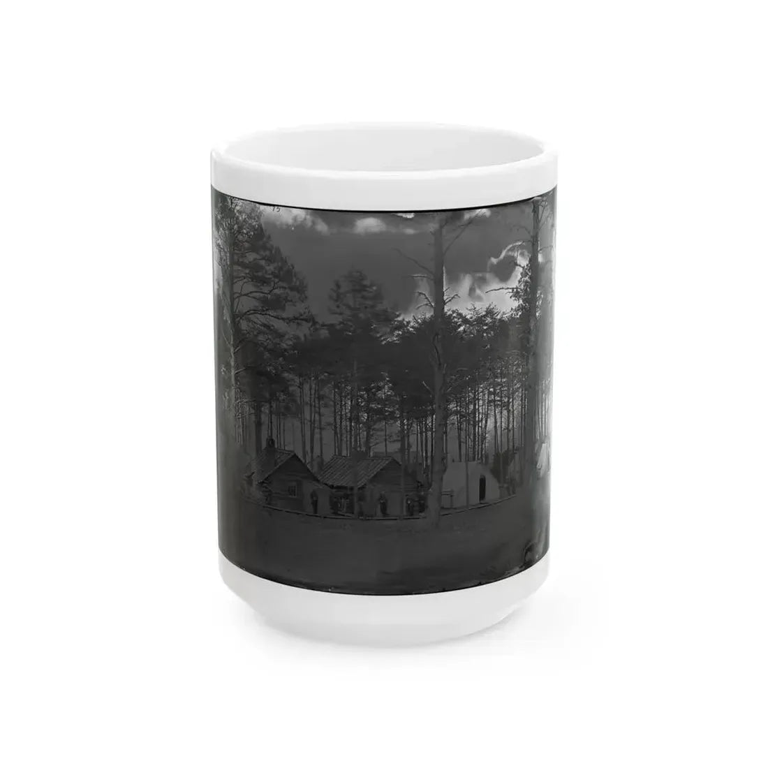 Brandy Station, Virginia. Headquarters Army Of The Potomac (Gen. Rufus Ingalls Quarters) (U.S. Civil War) White Coffee Mug 15oz - Go Mug Yourself