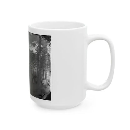 Brandy Station, Virginia. Headquarters Army Of The Potomac (Gen. Rufus Ingalls Quarters) (U.S. Civil War) White Coffee Mug - Go Mug Yourself