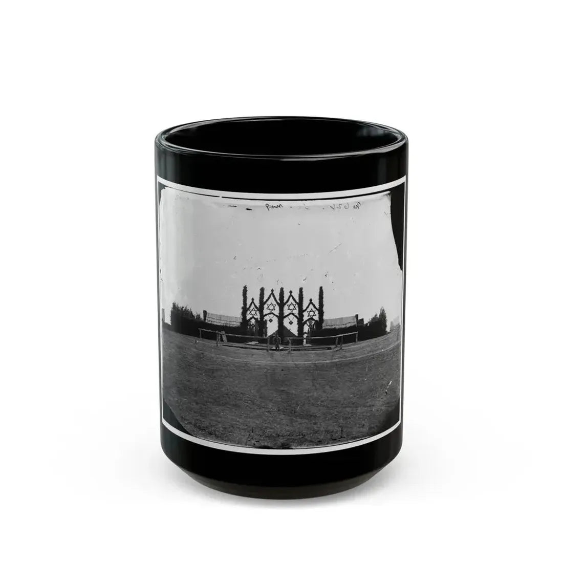 Brandy Station, Virginia. Headquarters Of Gen. John Henry Hobart Ward 001 (U.S. Civil War) Black Coffee Mug 15oz - Go Mug Yourself