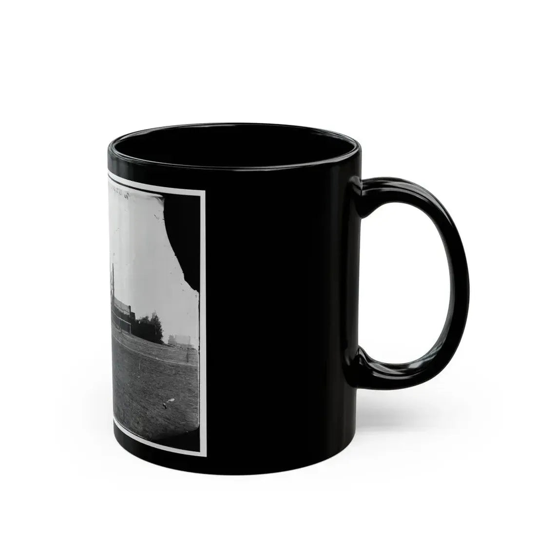 Brandy Station, Virginia. Headquarters Of Gen. John Henry Hobart Ward 001 (U.S. Civil War) Black Coffee Mug - Go Mug Yourself