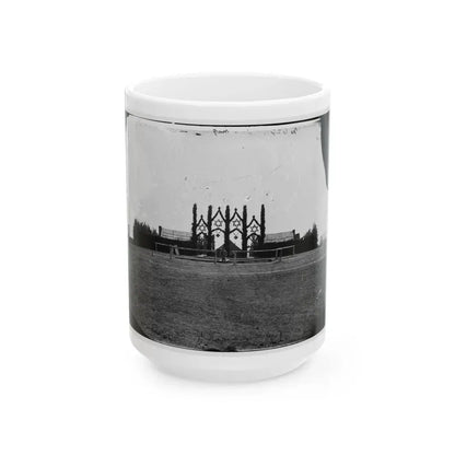 Brandy Station, Virginia. Headquarters Of Gen. John Henry Hobart Ward 001 (U.S. Civil War) White Coffee Mug 15oz - Go Mug Yourself