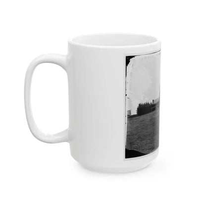 Brandy Station, Virginia. Headquarters Of Gen. John Henry Hobart Ward 001 (U.S. Civil War) White Coffee Mug - Go Mug Yourself