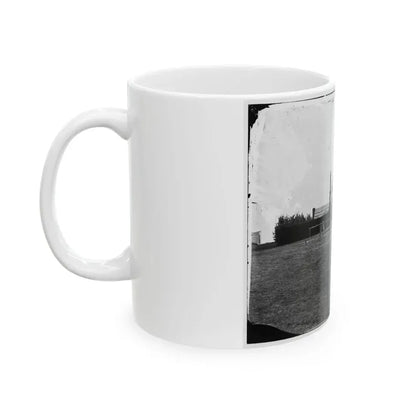 Brandy Station, Virginia. Headquarters Of Gen. John Henry Hobart Ward 001 (U.S. Civil War) White Coffee Mug - Go Mug Yourself